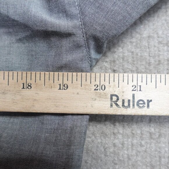 Icebreaker Merino Jacket Small Grey Blue  Anorak Wool Blend 1/4 Zip - Picture 8 of 10